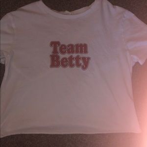 Team Betty t-shirt! ON HOLD COMMENT FOR PURCHASE